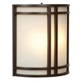 Access Lighting Artemis, 2 Light Outdoor LED Wall Mount, Bronze Finish, Opal Glass 20362LEDDLP-BRZ/OPL